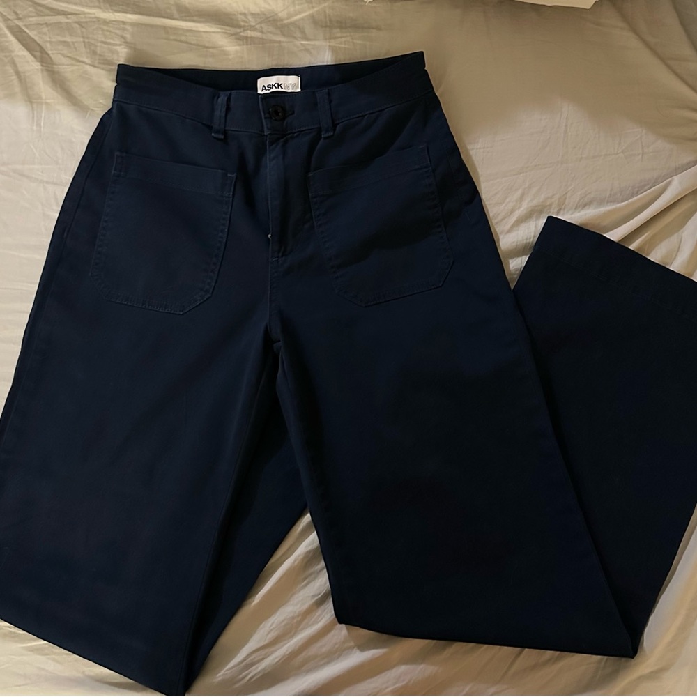 ASKK NY Women's High Rise Jeans - Navy